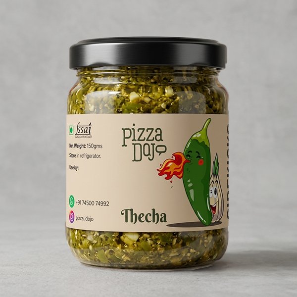 Thecha Sidekick — Pizza Dojo small batch artisan thecha condiment Kolkata